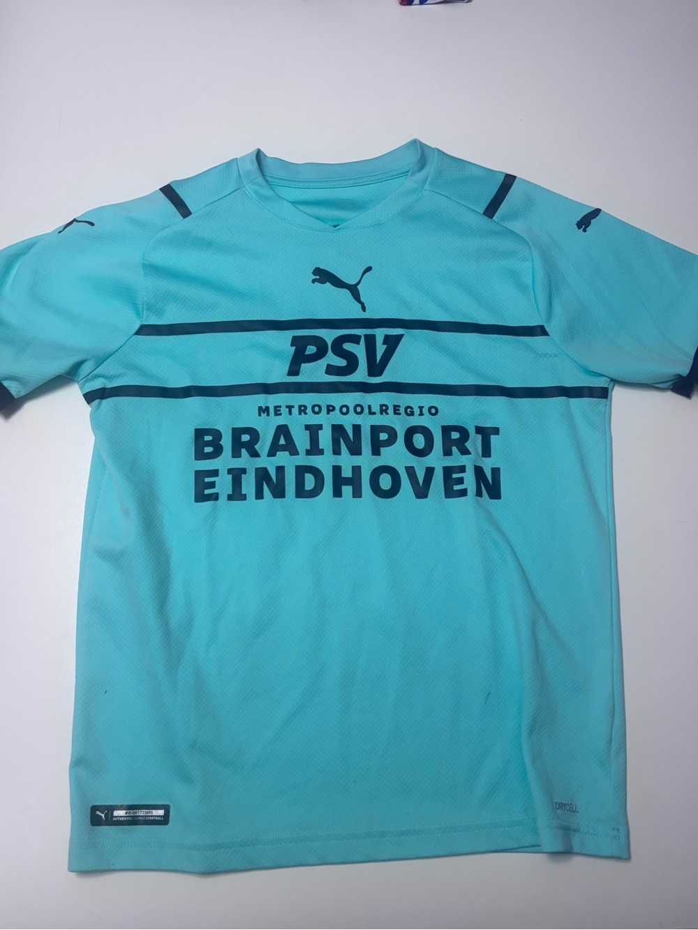 Puma PSV Eindhoven youth Short Sleeve soccer jersey - Teal